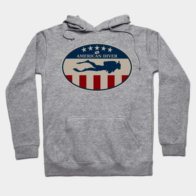 American Diver Hoodie by TCP